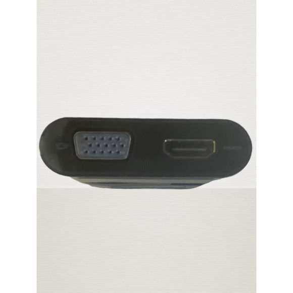 Dell DA200 USB-C to HDMI/VGA/Ethernet/USB 3.0 Adapter - Black (470-ABRY) - Picture 7 of 11